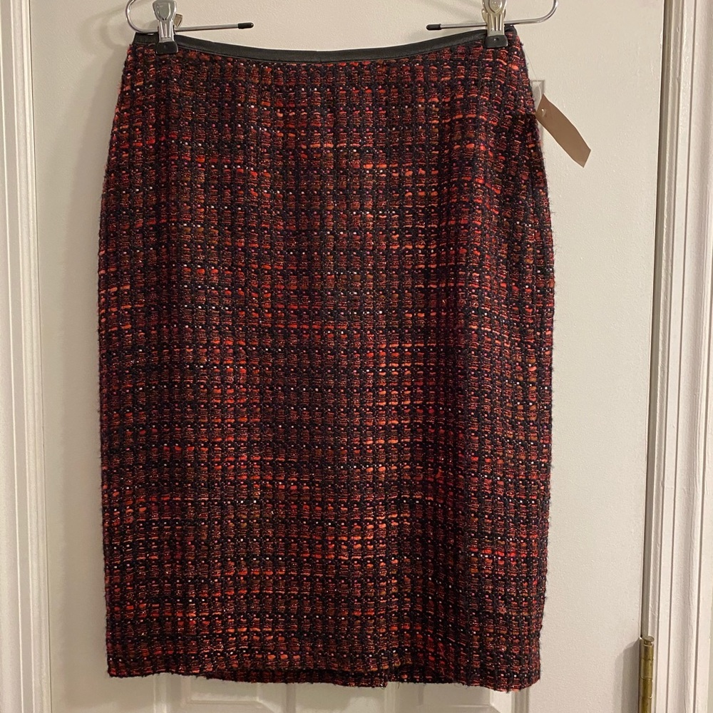 NWT Coldwater Creek Tweed Pencil Skirt